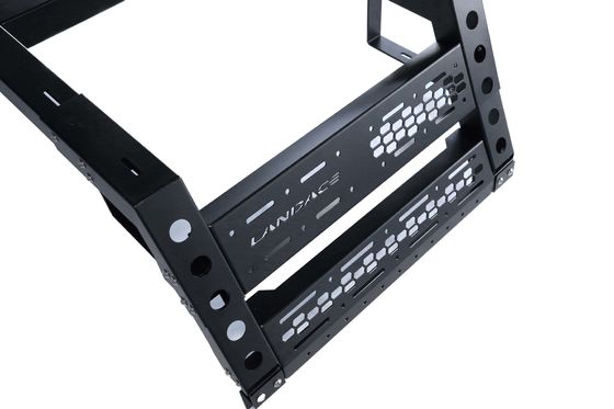 Ford Ranger Jeep Tacoma Tundra Hilux Truck Bed Rack with Adjustable and Silver Design