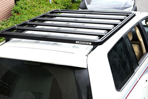 1500*1380*44mm Black Vehicle Parts Aluminum Roof Rack Platform Car Roof Racks for Toyota LC200 Short