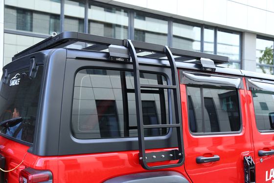 ISO9001/TS16949 Certified Black and Red Side Foot Ladder for 2019-2022 Rubicon Wrangler JL