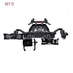 Black 4x4 Vehicle Dash Phone Holder for flexible Angle center console bracket SET D