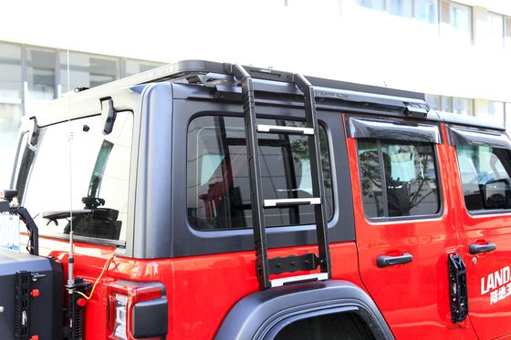 Roof Rack Mounting Black Stainless Steel 304 Side Ladder for Jeep JL 4x4 Off Road Car