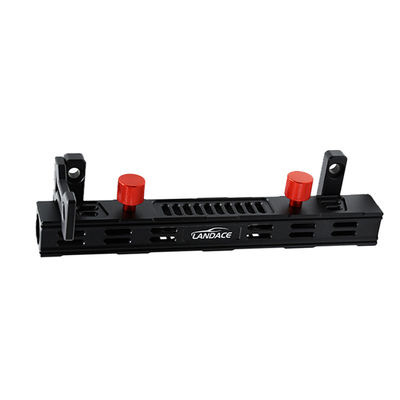 2018-2022 Jeep Wrangler JL Black Red Tangle-Free Telescopic Aluminum Flag Pole System