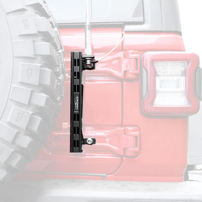 Fitment 2018-2022 Jeep Wrangler JL Aluminum Telescopic Flagpole with Removable Holder