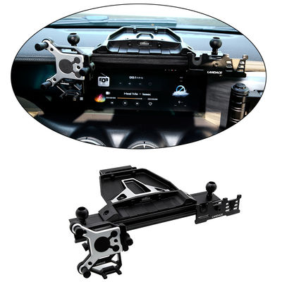 0.86kg/pc Net Weight CNC Machined Center Console Support for Tank 300 in Aluminum Alloy