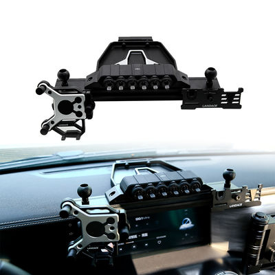 0.86kg/pc Net Weight CNC Machined Center Console Support for Tank 300 in Aluminum Alloy