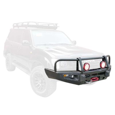 Upgrade Your Toyota LC100's Look and Performance with This 4x4 Bull Bar Front Bumper