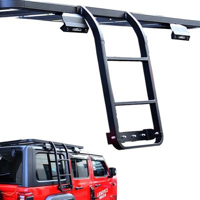 4x4 Side Ladder Single Sided Retrofit Kit for Jeep Wrangler JL JK Fits 833*400*261mm