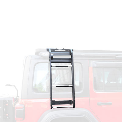 4x4 Side Ladder Single Sided Retrofit Kit for Jeep Wrangler JL JK Fits 833*400*261mm