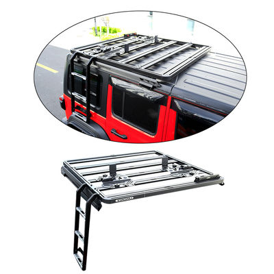 4x4 Side Ladder Single Sided Retrofit Kit for Jeep Wrangler JL JK Fits 833*400*261mm