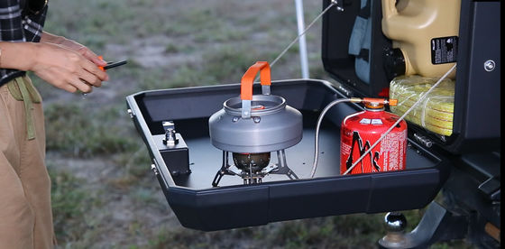 Off-Road Style Aluminium Tailgate Storage Box for Jeep Wrangler Performance