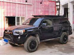 210*66*75CM Car Body Front Bumpers kit Guard Rear Bumper With Tire Carrier Jerrycan Holder for Toyota 4runner