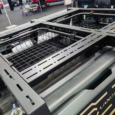 Easy Installation High Steel Black Powder Coating Rust-Resistance Tonneau Compatible Bed Rack JEEP