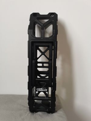 International Aluminum Alloy Black Side Door Ladder for Jeep Wrangler High- Black