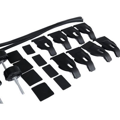 Adjustable Roof Rack Cross Bars 94cm-117cm Power Coating