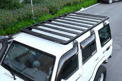 Electrophoresis and Powder Coating Aluminium Alloy Universal Roof Rack For Toyota LC76