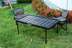 Off Road Aluminium Jeep Wrangler JL Cargo Storage Rack with Table Sleek and Practical