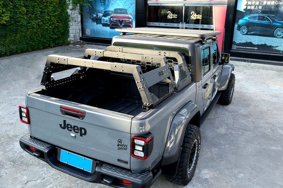 Pickup Truck Bed Rack System Customized for TOYOTA TRUCK and Made of Sturdy Aluminium