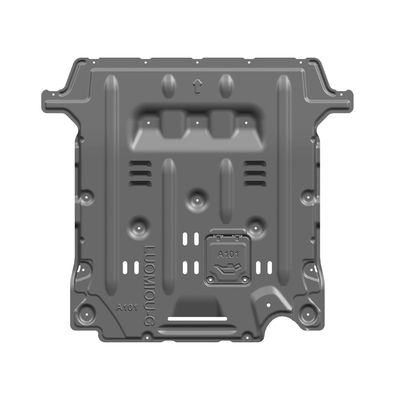 Alfa Romeo Giulia Engine Protection with Magnesium Aluminum Alloy Skid Plate in Black