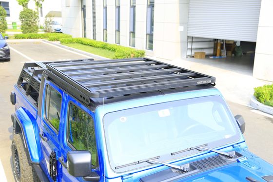 Jeep Gladiator JT Roof Rack Kit with Black Powder Coating and 200kg Load Capacity