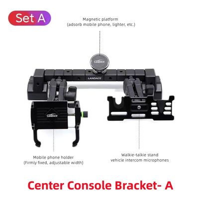 Adjustable Multi function Telescopic Rod Center Console for Jeep Wrangler N.W. 0.45KG