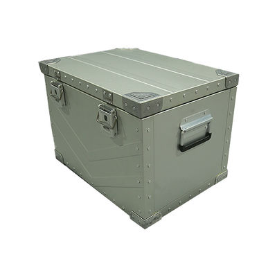 1.0mm Thickness Customized Support Outdoor Camping Sliver Aluminium Alloy Storage Box