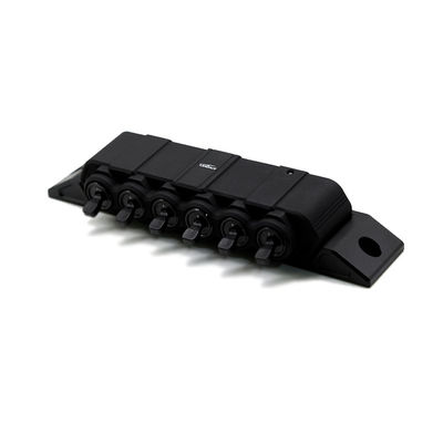 123456 OE NO. 6 Gang Switch Panel Control Box for Car RV Boat Truck Marine Light Control