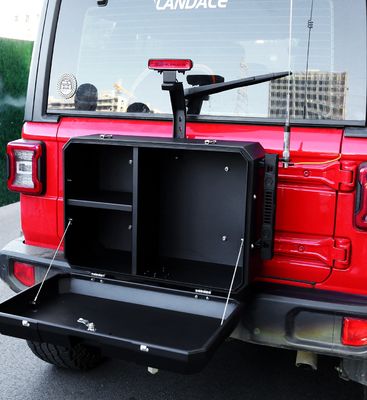 Jeep Wrangler JL JK 2018-2018 Tailgate Outside Storage Box for Easy Installation