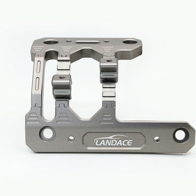 Carbon Steel Landace Black Powder Coated Light Mounting Brackets with CNC Machining