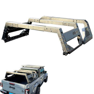 2023 Popular Black Powder Coated Pick Up Bed Rack No-Drill Mount Convenient and Easy