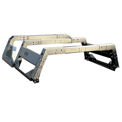 Silver Placement Trunk Mount Truck Bed Roof Rack Bed Rack System Roll Bar for Ford