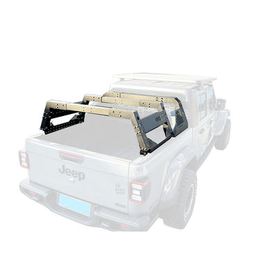 Silver Placement Trunk Mount Truck Bed Roof Rack Bed Rack System Roll Bar for Ford