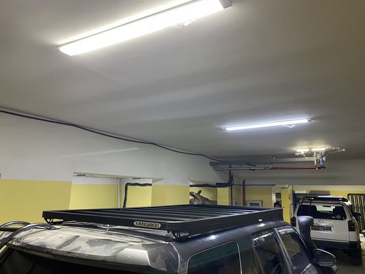Full Non-Drill Black Powder Coating 4x4 4runner Car Roof Racks for Camping Activities