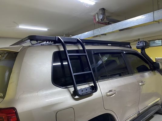 Full Non-Drill Black Powder Coating 4x4 4runner Car Roof Racks for Camping Activities