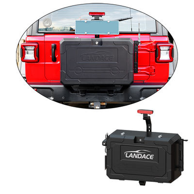 Aluminum Car Trunk Storage Box for Jeep Wrangler JL Off-Road Style Large Capacity