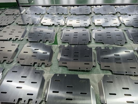 1810*870*8mm Aluminum Alloy Under Engine Cover Guard Skid Plate for Jeep Wrangler JL