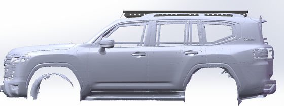 LC300 150*142*5 Flat Roof Rack Aluminum Alloy Exterior Accessories for 4X4 Vehicles