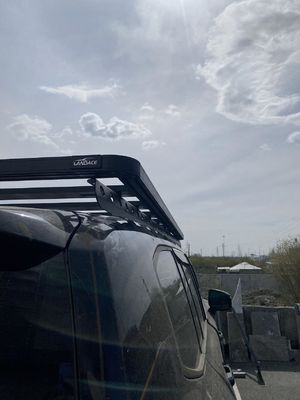 LC300 150*142*5 Flat Roof Rack Aluminum Alloy Exterior Accessories for 4X4 Vehicles