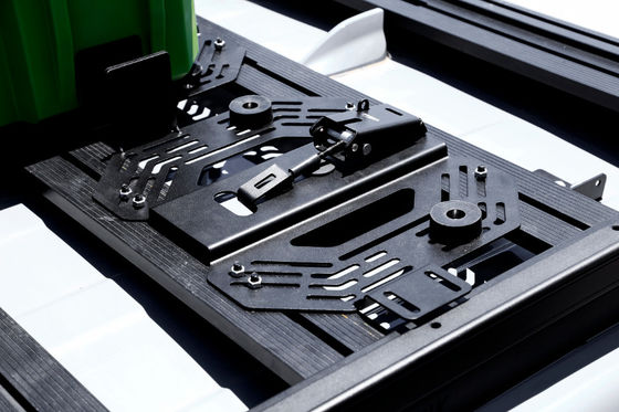 Net Weight 6kg Carbon Steel Roof Rack Mounted Heavy Duty Tool Box Brackets 504*360*134mm