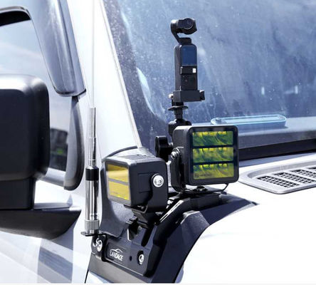 JEEP 2014-2014 Tank 300 Light Mounting Brackets for Explosive Products Fits Auxiliary
