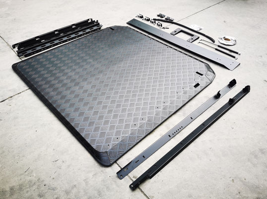 Maximize Your Pickup Truck's Storage Space with Manual 4x4 Retractable Rear Cover