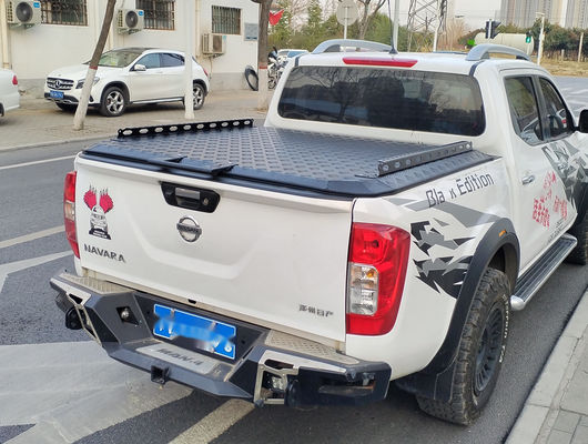 Retractable Tonneau Cover for Ranger T6 T7 Pickup Truck No Drill Installation Roll Up