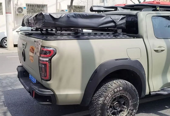 Retractable Tonneau Cover for Ranger T6 T7 Pickup Truck No Drill Installation Roll Up