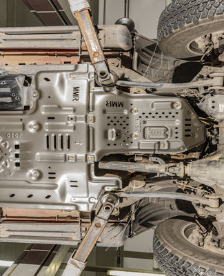 Full Set Transmission Skid Plate For JEEP Wrangler JL Made of High- Aluminum Material