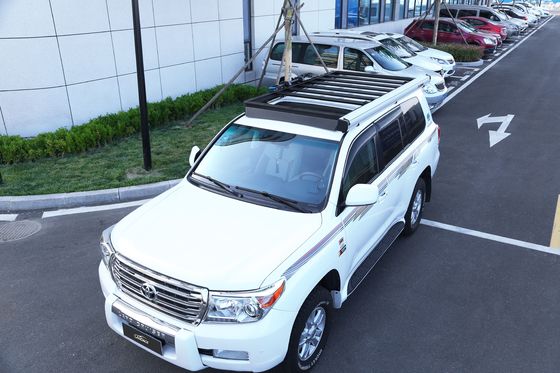 TOYOTA 4Runner LC200 Prado Flat Aluminum Alloy Roof Rack Universal Fit 2280*1210*44mm
