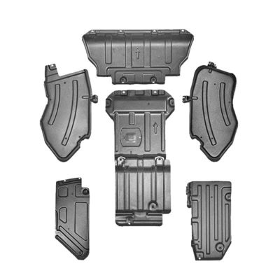 1810*870*8mm Off Road Aluminum Alloy Under Engine Cover Mud Flap Guard Skid Plate for JEEP Wrangler JL JK