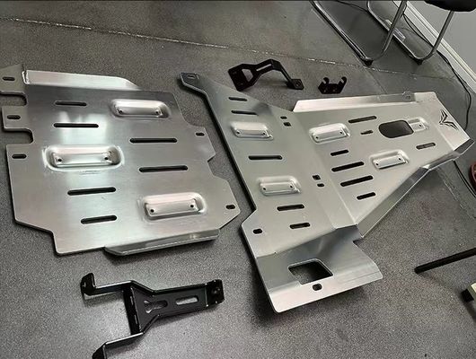 1810*870*8mm Off Road Aluminum Alloy Under Engine Cover Mud Flap Guard Skid Plate for JEEP Wrangler JL JK