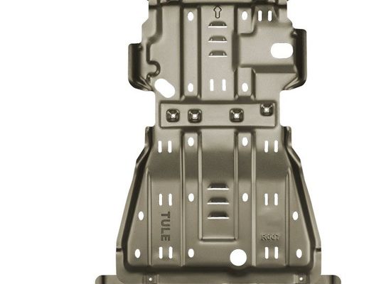 Black Radiator Skid Plate for Nissan Patrol Y62 Original Off-Road Vehicle Upgrade