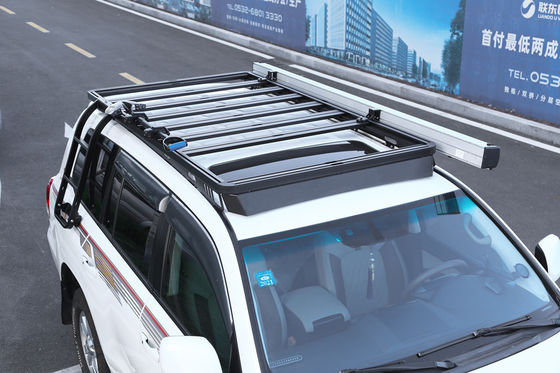 Universal Roof Mount Aluminium Alloy Car Roof Rack for LC76 T/T Payment
