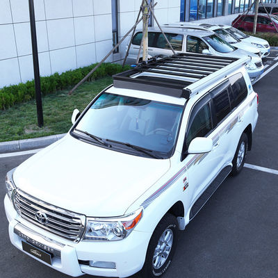 Black Powder Coating Car Roof Racks for Toyota LC150 LC200 LC300 Perfect for Camping