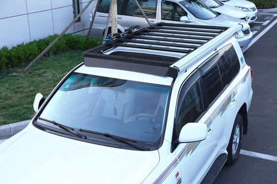Black Powder Coating Car Roof Racks for Toyota LC150 LC200 LC300 Perfect for Camping